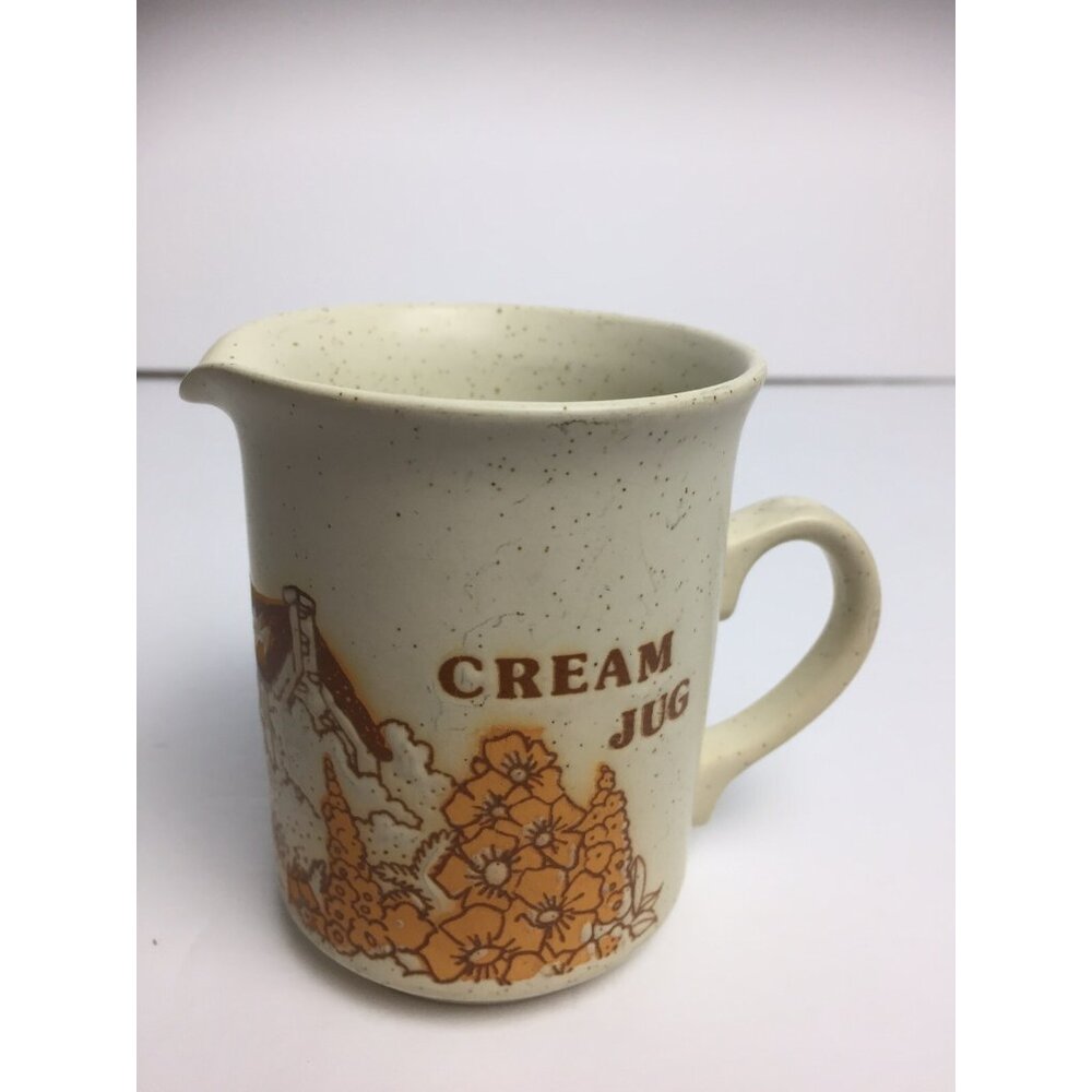 Creamer Ashdale Pottery Mug Jersey Speckled Made in England